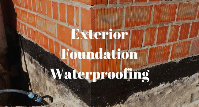 Exterior Foundation Waterproofing