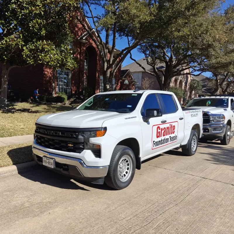 Granite Foundation Repair truck.